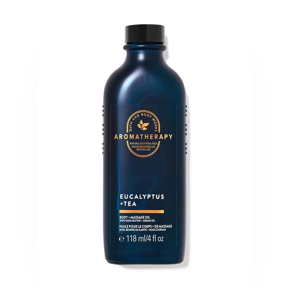 BBW Eucalyptus + Tea Body Massage Oil